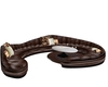 Brown Leather Couch