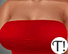T! Tube Dress Red/Tatt3