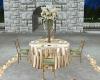 Our Round Wedding Table