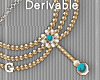 T l DEV - Aqua Necklace