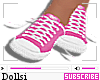 🎀Doll:  Pink Converse