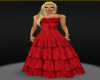 Long Red Gown
