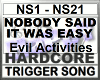 NOBODY SAID IT WAS EASY