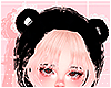 Bear scarf black