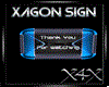 Xagon Sign