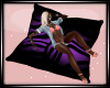 G❤ PurpleBlack Cushion