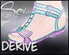 *S Derive Bow Sandals
