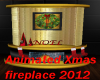 Christmas fireplace 2012