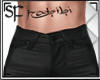 SF Autumn Black Pants