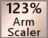 Arm Scaler 123% F A