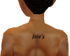 "Jane" Back Tattoo