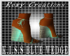 *ROC*K.I.S.S Blue wedge