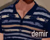 [D] Summer striped shirt