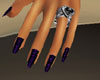 [J] Lush Purple Nails