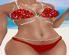 Summer Red Bikini belt