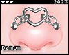 ◇Nose Heart Chain