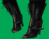 OpenToe Black Ankel Boot