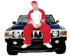 Eminem sitting on hood