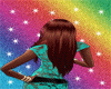 long auburn hair