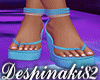 Ds Kawaii Sandals Aqua