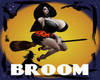 Witchs brown broom