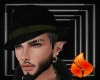 Two Tone Fedora Blk Olv