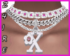 🌸 X Letter Necklaces