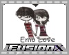 Emo Love Sticker
