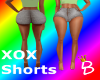 (DD XOX Shorts gray