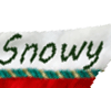 Snowy's stocking 