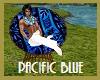Pacific Blue Tiki Chair