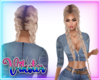 v blonde braid lilith