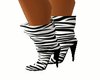 (QB) Zebra High Boot