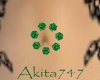 Akitas emerald belly gem