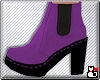 *Ankle Boots Violet