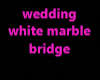 wedding marble bridge