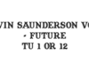 Saunderson - Future 1