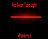 Red Neon Tube Light
