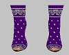 Purple Bandana Boots