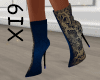 6v3| 2 Dsgn Clr Boots