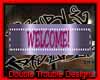 |DT|WELCOME TAG STICKER