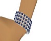 Blue diamond bracelet
