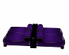 purple & black lounger