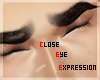 Close Eye Expression