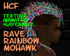 HCF Rainbow Rave Mohawk