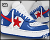 Blue/Red B. Shoes