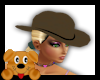 !A! Brown Cowgirl Hat