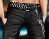!R - Ripped Leather Jean