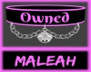 Owned Collar: Pink