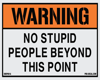 Warning Sign